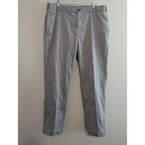 Brooks Brothers 37 X 28 Light Weight Advantage Chino Stretch Clark Pants Gray